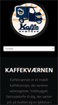 Mobile Screenshot of kaffekvaernen.dk